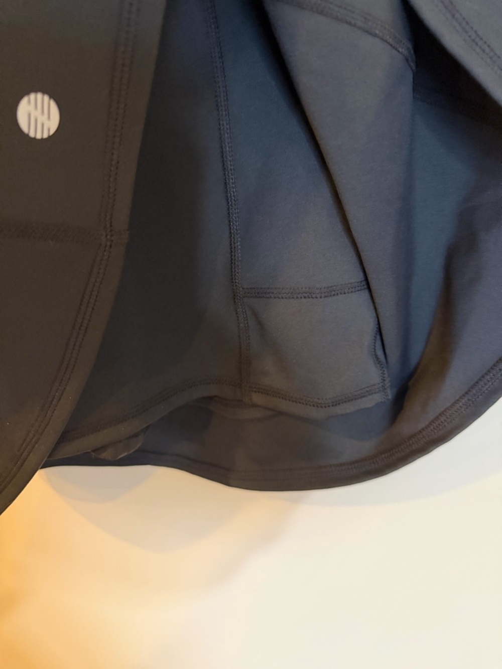 Zella Black Active‎ Dress with shorts and built in bar adjustable straps medium - Picture 9 of 11